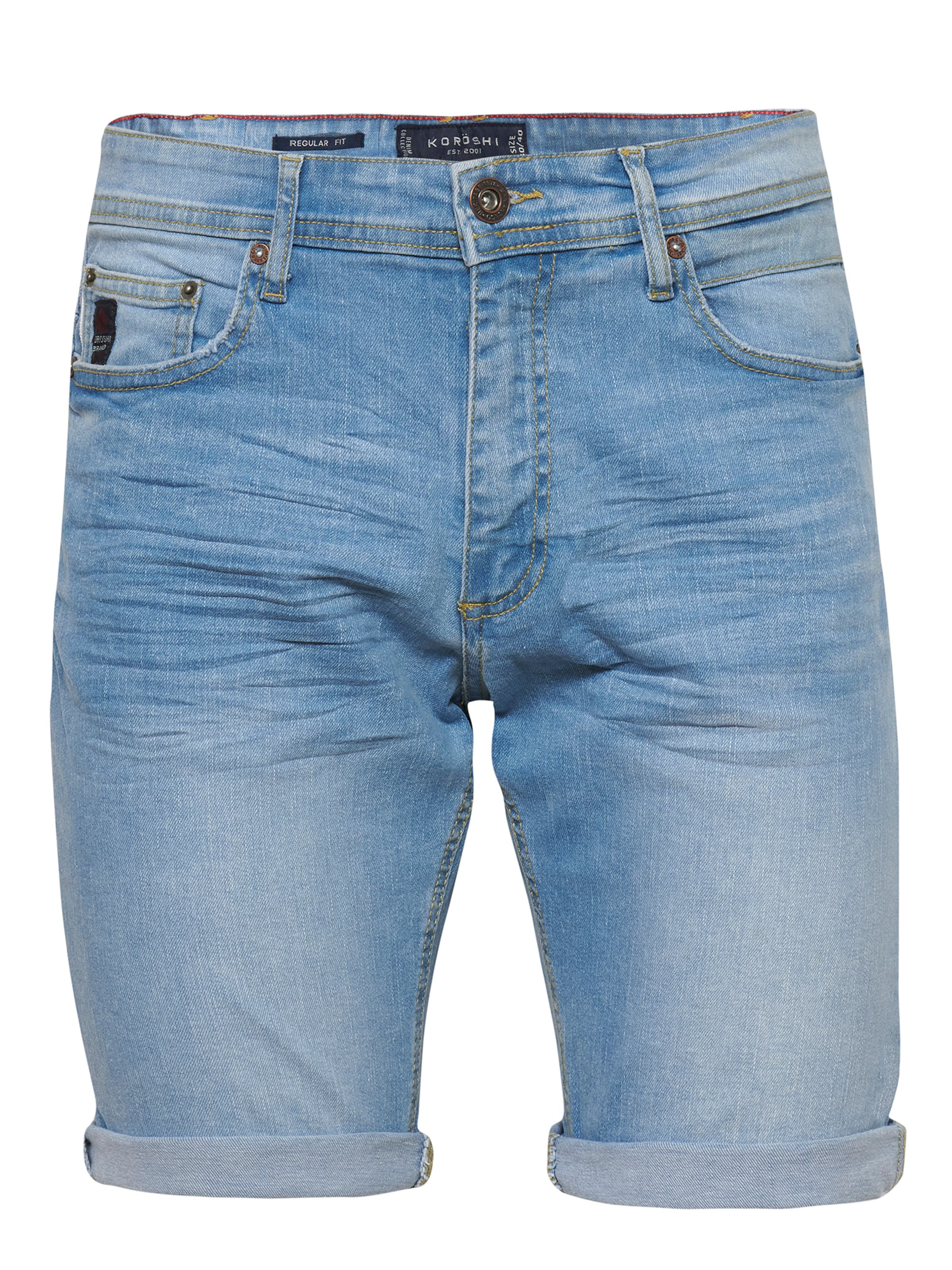 KOROSHI Regular Дънки в синьо: отпред