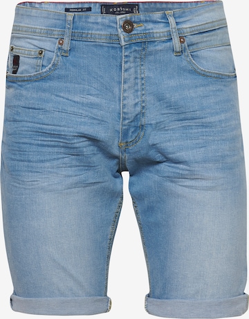 KOROSHI Regular Jeans in Blue: front