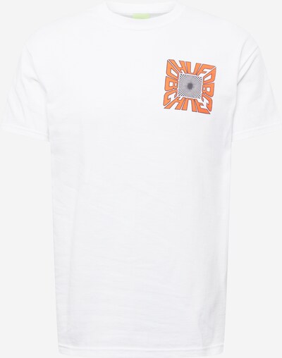 HUF Koszulka 'ILLUSION' w kolorze ciemnopomarańczowy / czarny / białym, Podgląd produktu