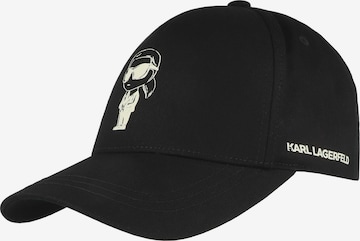 Karl Lagerfeld Pet in Zwart: voorkant