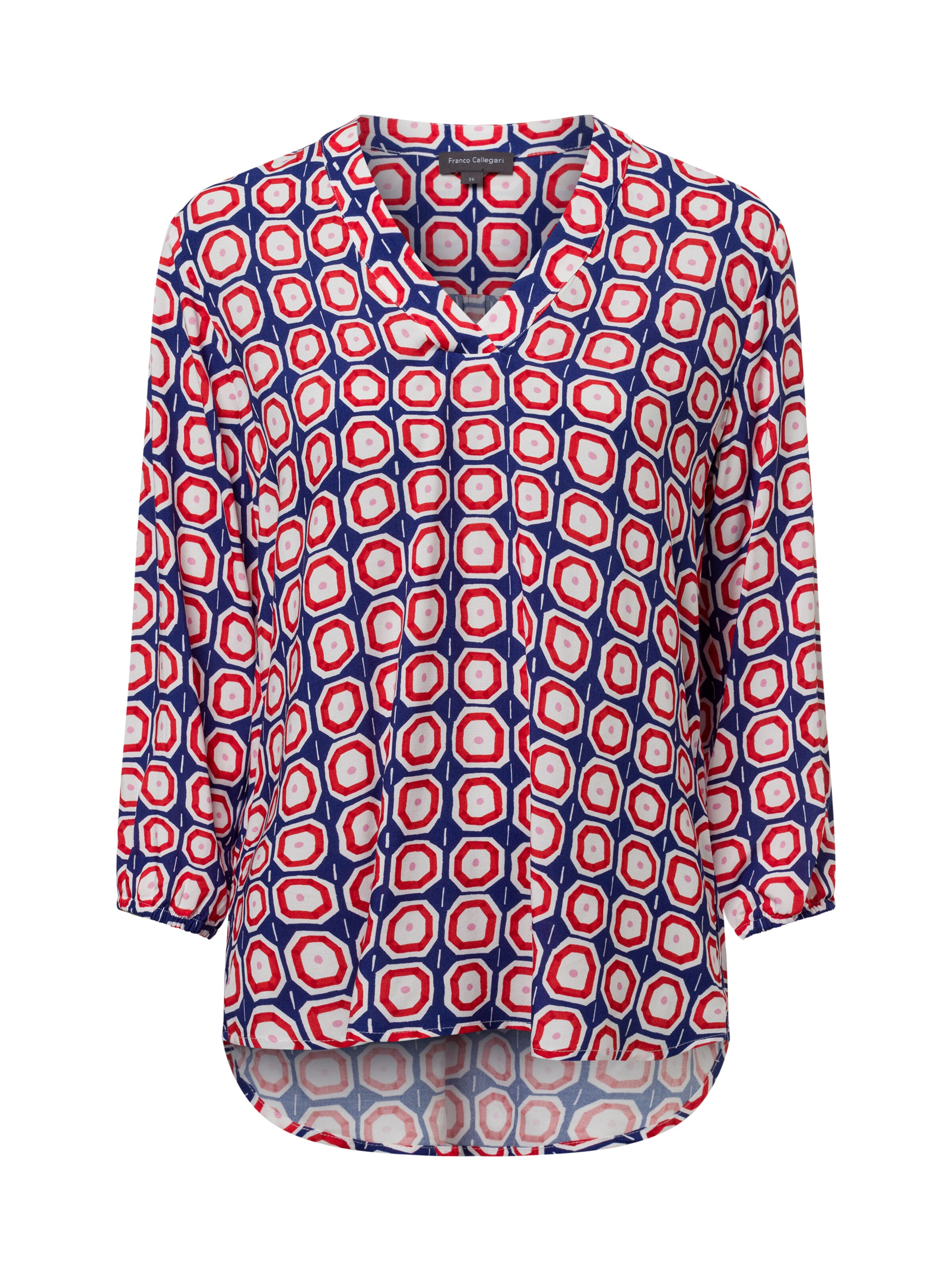 Franco Callegari Bluse ' Lola ' in Rot: Vorderseite