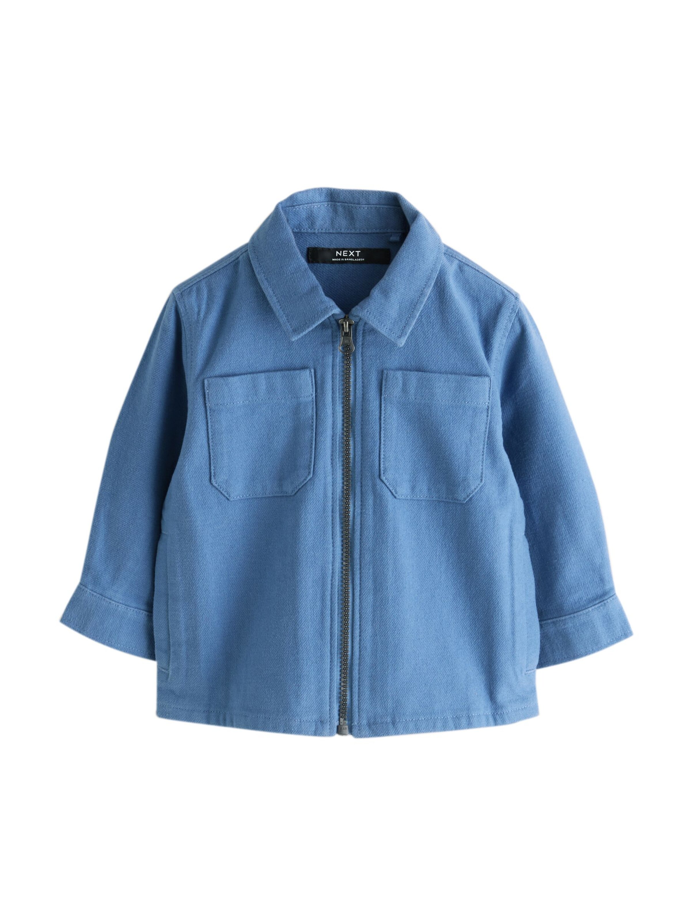 Next Kurtka przejściowa w kolorze niebieski: przód
