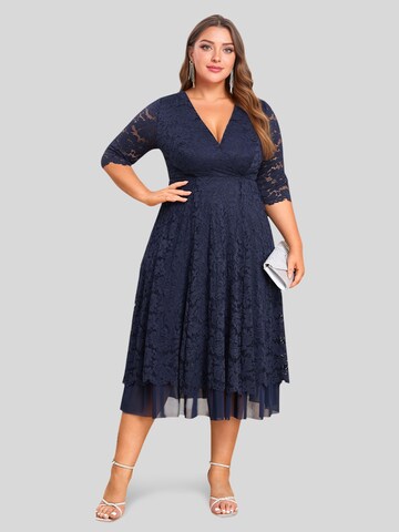 LapaPlus Cocktailkleid in Blau