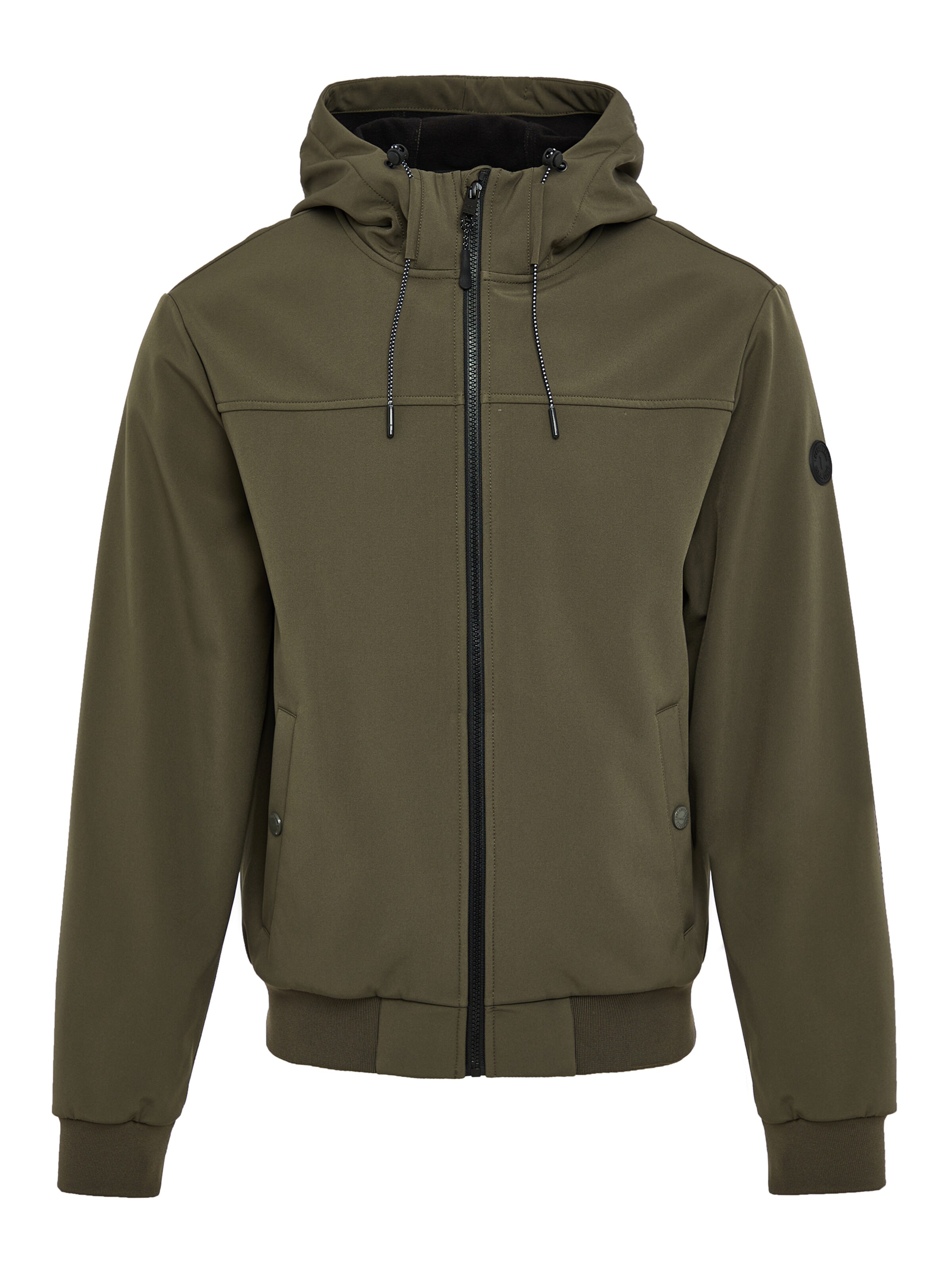 Threadbare Jacke 'Nerston' in Grün: Vorderseite