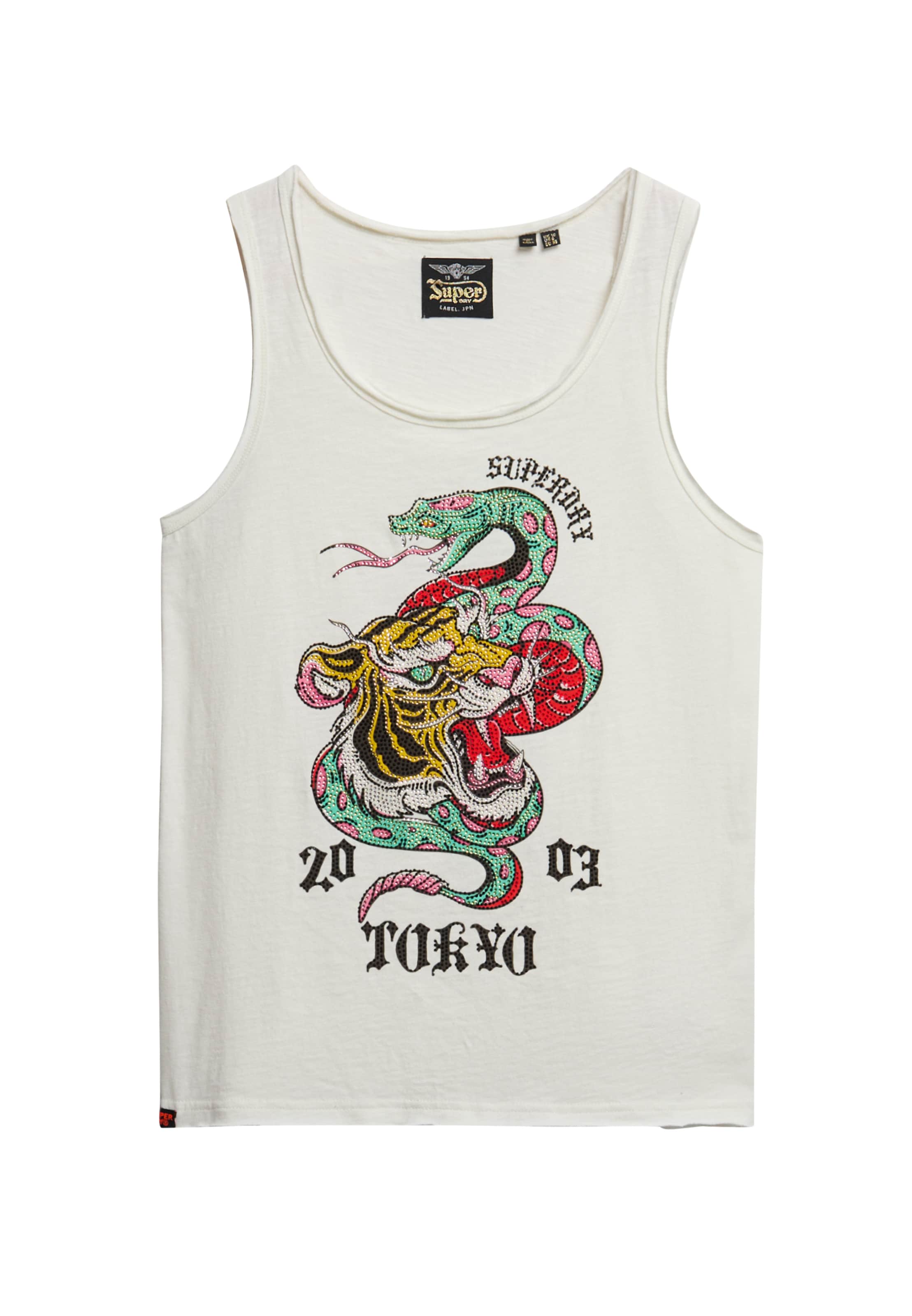 Superdry Top in White: front