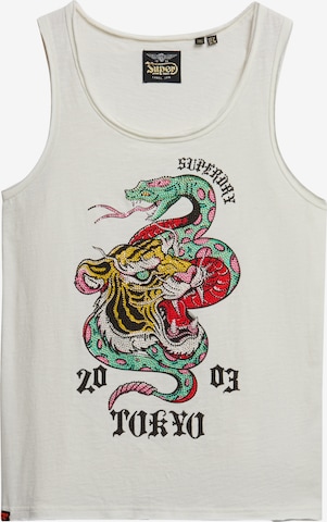 Superdry Top in Weiß: Vorderseite