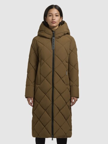 khujo Winter coat 'Elow' in Green: front