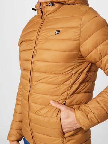 BLEND Winter Jacket in Brown