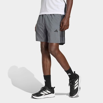 ADIDAS PERFORMANCE Regular Workout Pants in Grey