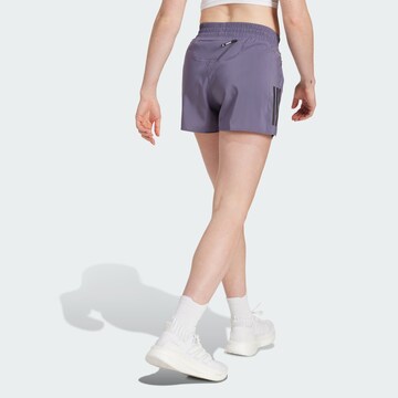 ADIDAS PERFORMANCE Regular Workout Pants 'Own The Run' in Purple