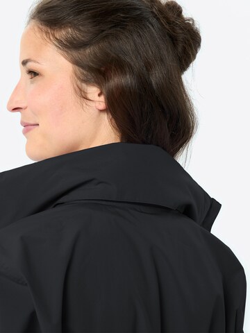 VAUDE Outdoormantel 'Mineo' in Schwarz