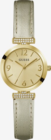 GUESS Analoog horloge ' ARRAY ' in Goud: voorkant