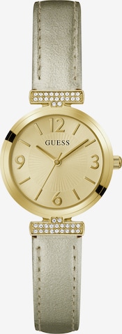 GUESS Analoog horloge ' ARRAY ' in Goud: voorkant