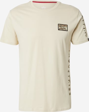 ALPHA INDUSTRIES Paita värissä valkoinen: etupuoli