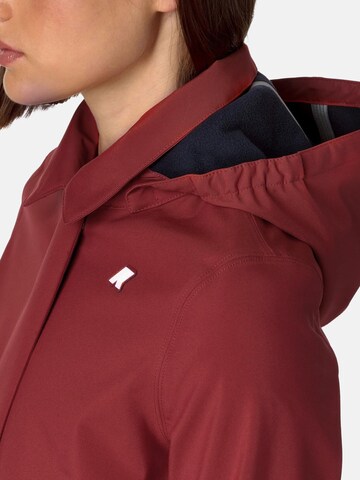 Veste d’hiver K-Way en rouge
