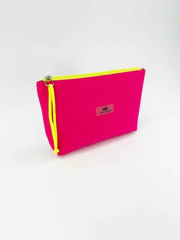 Mywander Clutch 'Neoprene' in Pink