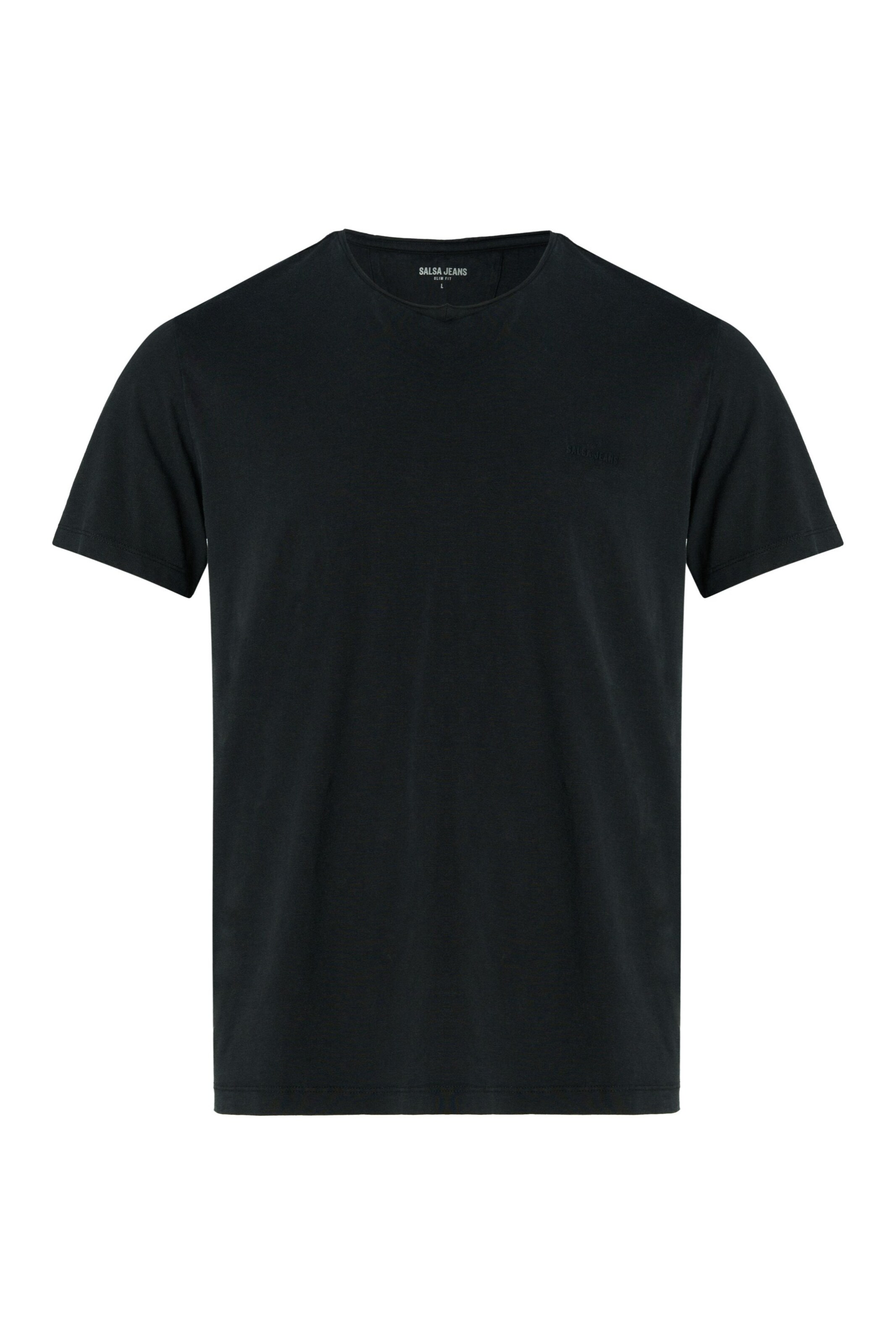 Salsa Jeans Shirt in Zwart: voorkant