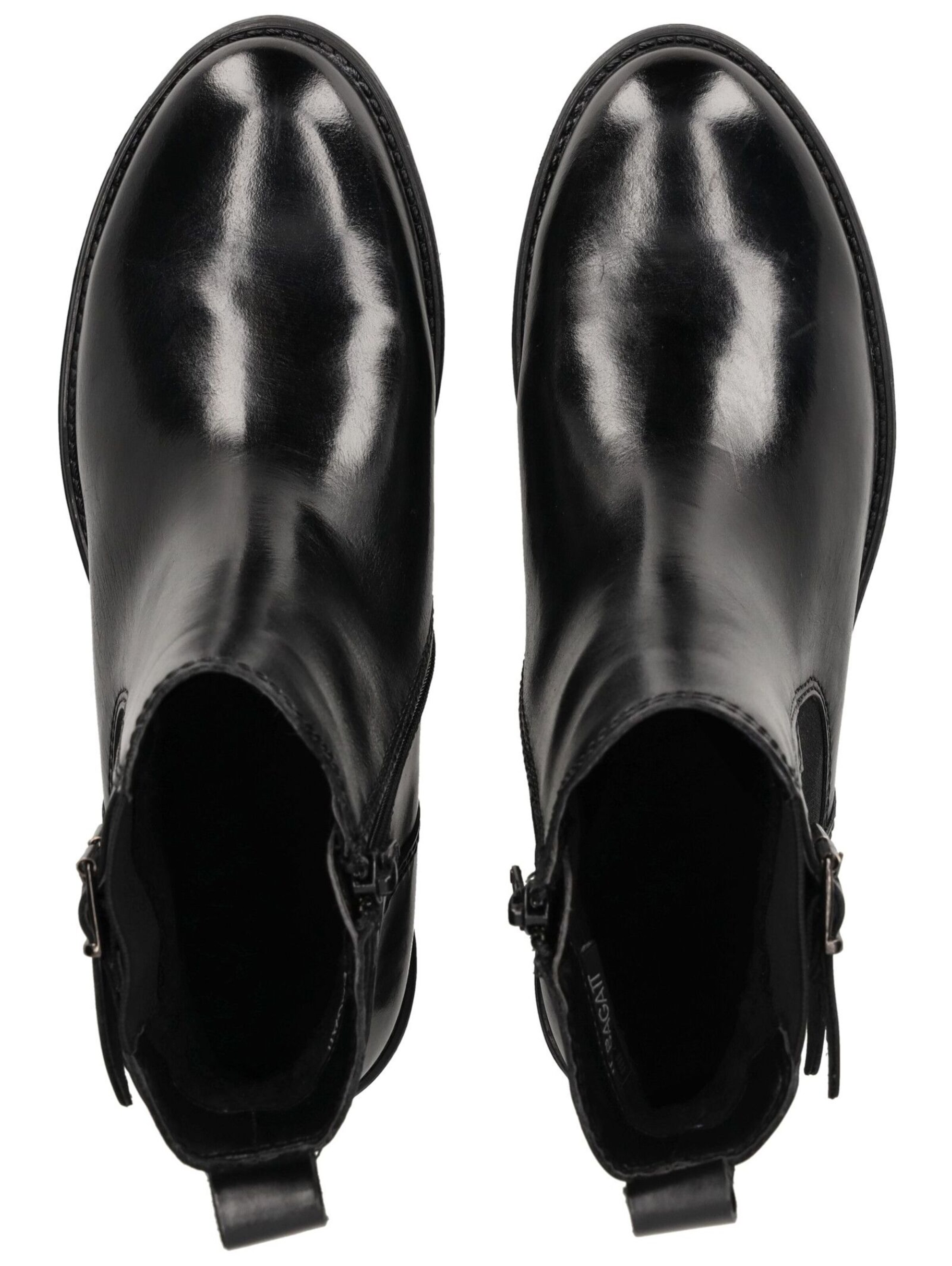 TT. BAGATT Enkellaarsjes in Zwart