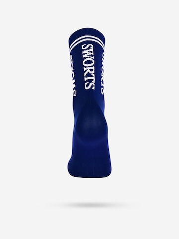 SWORTS Sportsocken 'Hybrid'‌‌‌‌ in Blau