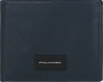 Piquadro Wallet in Blue: front