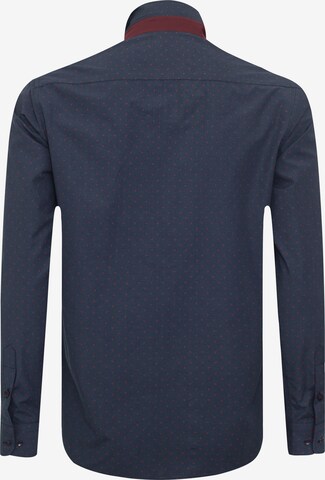 Sir Raymond Tailor Regular fit Button Up Shirt 'Luba' in Blue