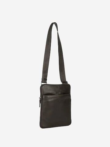 Sac à bandoulière 'Lancaster Sacoche cuir Capital Marron' LANCASTER Paris en marron