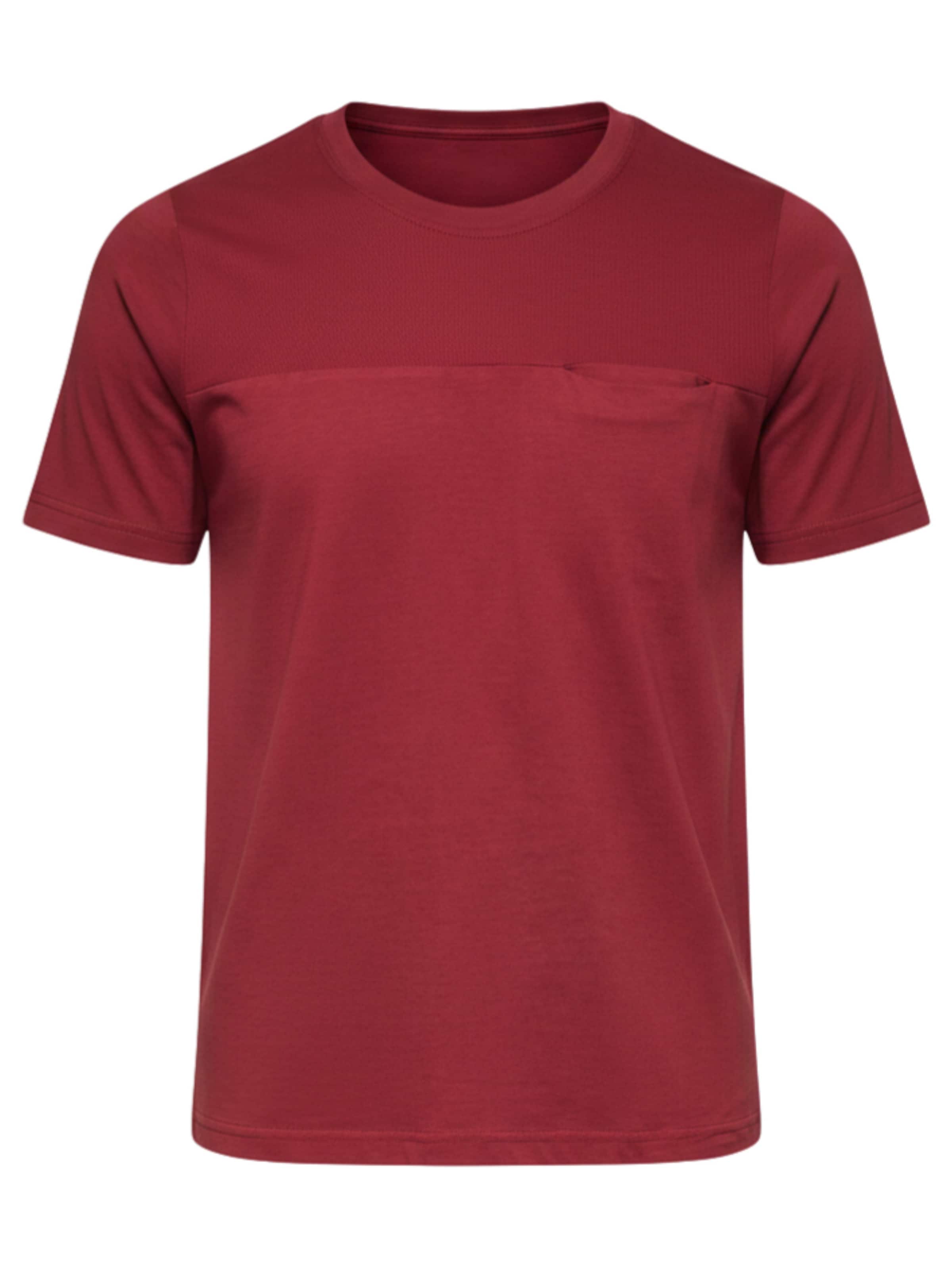 Ombre Shirt in Red: front