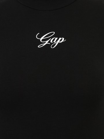 Gap Tall Тениска в черно