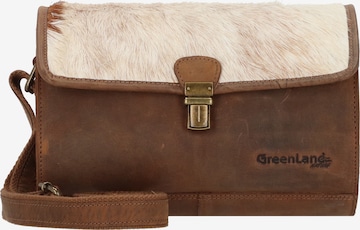 Greenland Nature Crossbody Bag in Brown: front