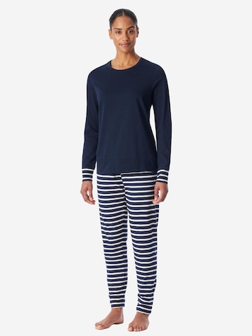 Pyjama 'Casual Essentials' SCHIESSER en bleu
