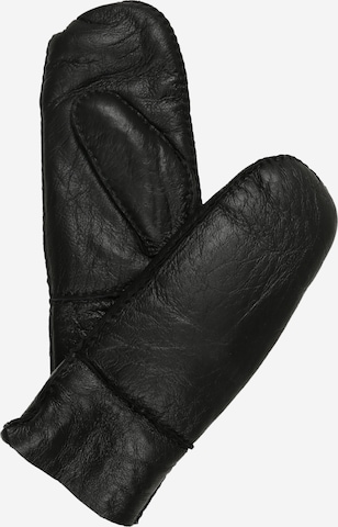 OBJECT Μονοκόμματα γάντια σε μαύρο: μπροστά