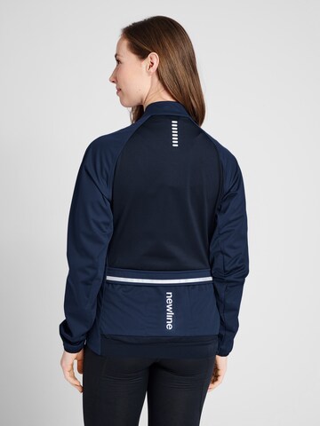 Newline Trainingsjack in Blauw