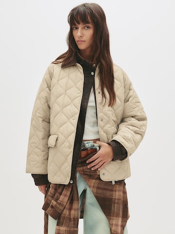 Pull&Bear Prechodná bunda - Béžová: predná strana