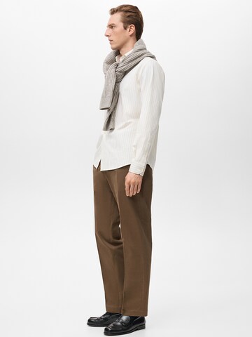 Regular fit Cămașă 'Ares' de la MANGO MAN pe bej