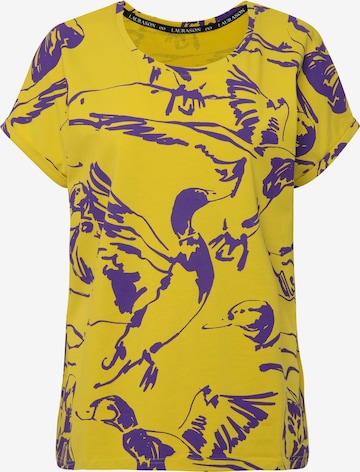 T-shirt LAURASØN en jaune : devant