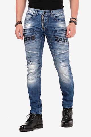 CIPO & BAXX Regular Jeans 'Seek' in Blue