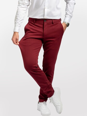 TeeShoppen Slimfit Hose in Rot