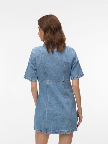 Robe-chemise 'VMDaisy' VERO MODA en bleu