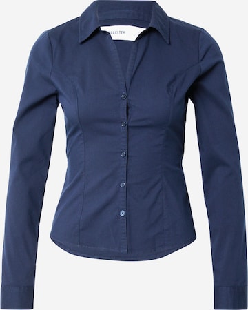 HOLLISTERBluza - plava boja: prednji dio