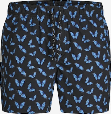 Jack & Jones Junior Zwemshorts 'Maui' in Zwart: voorkant