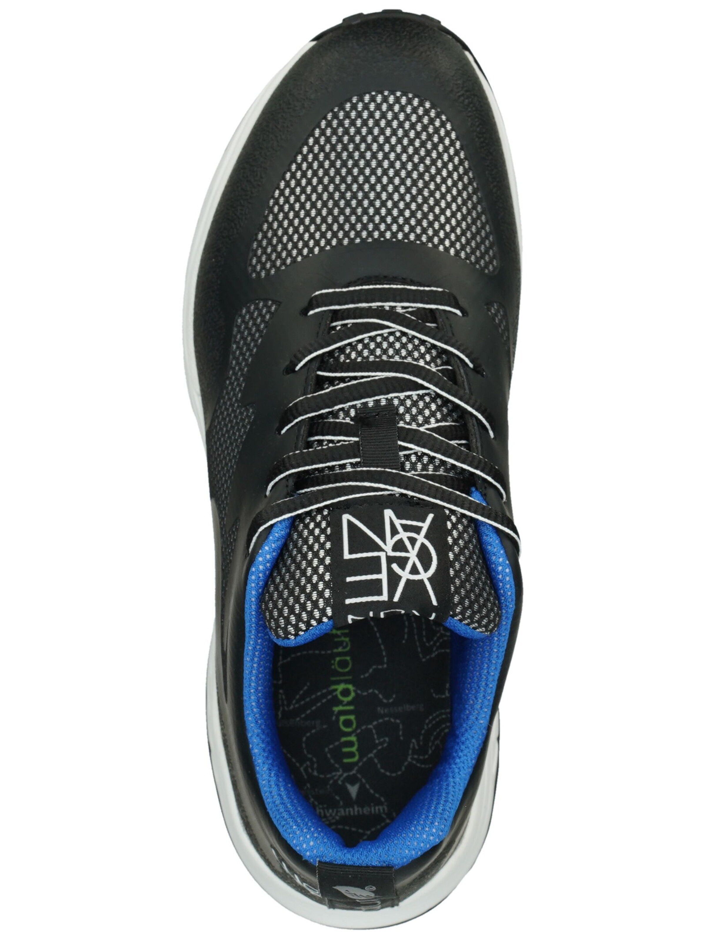 WALDLÄUFER Sneakers laag in Zwart