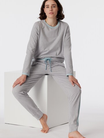 SCHIESSER Pyjama ' Casual Nightwear ' in Grau