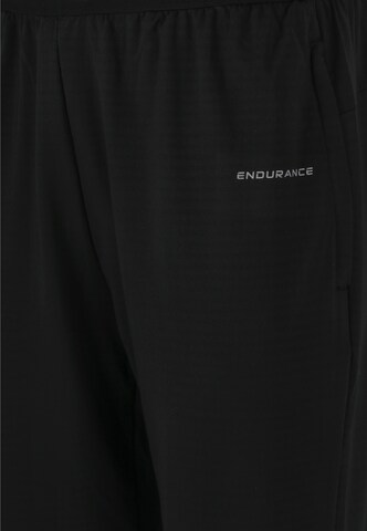 ENDURANCE Regular Sporthose in Schwarz