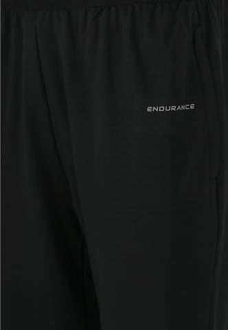 ENDURANCE Regular Workout Pants in Black