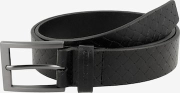 Karl Lagerfeld Gürtel in Schwarz: Vorderseite
