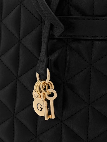 GUESS - Malas de tiracolo 'Guess Sacs à main matelassé Paisleigh Black' em preto