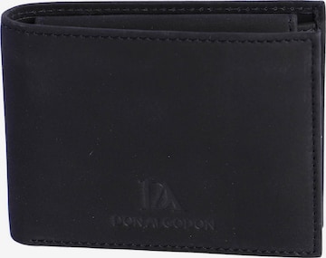 Don Algodon - Cartera 'Cartera para hombre Jose de piel con protección RFID' en negro: frente