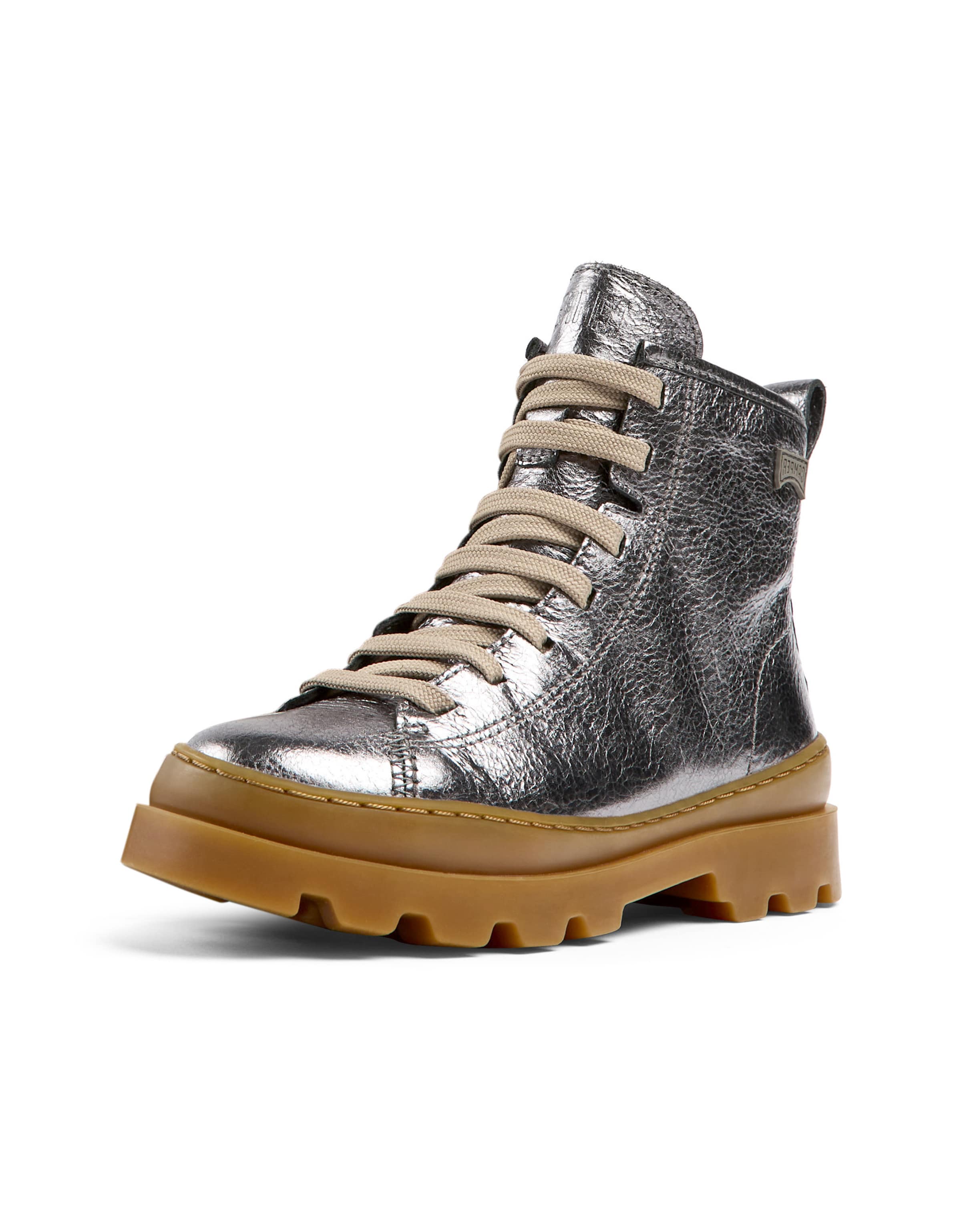 CAMPER Laarzen 'Brutus' in Zilver: voorkant