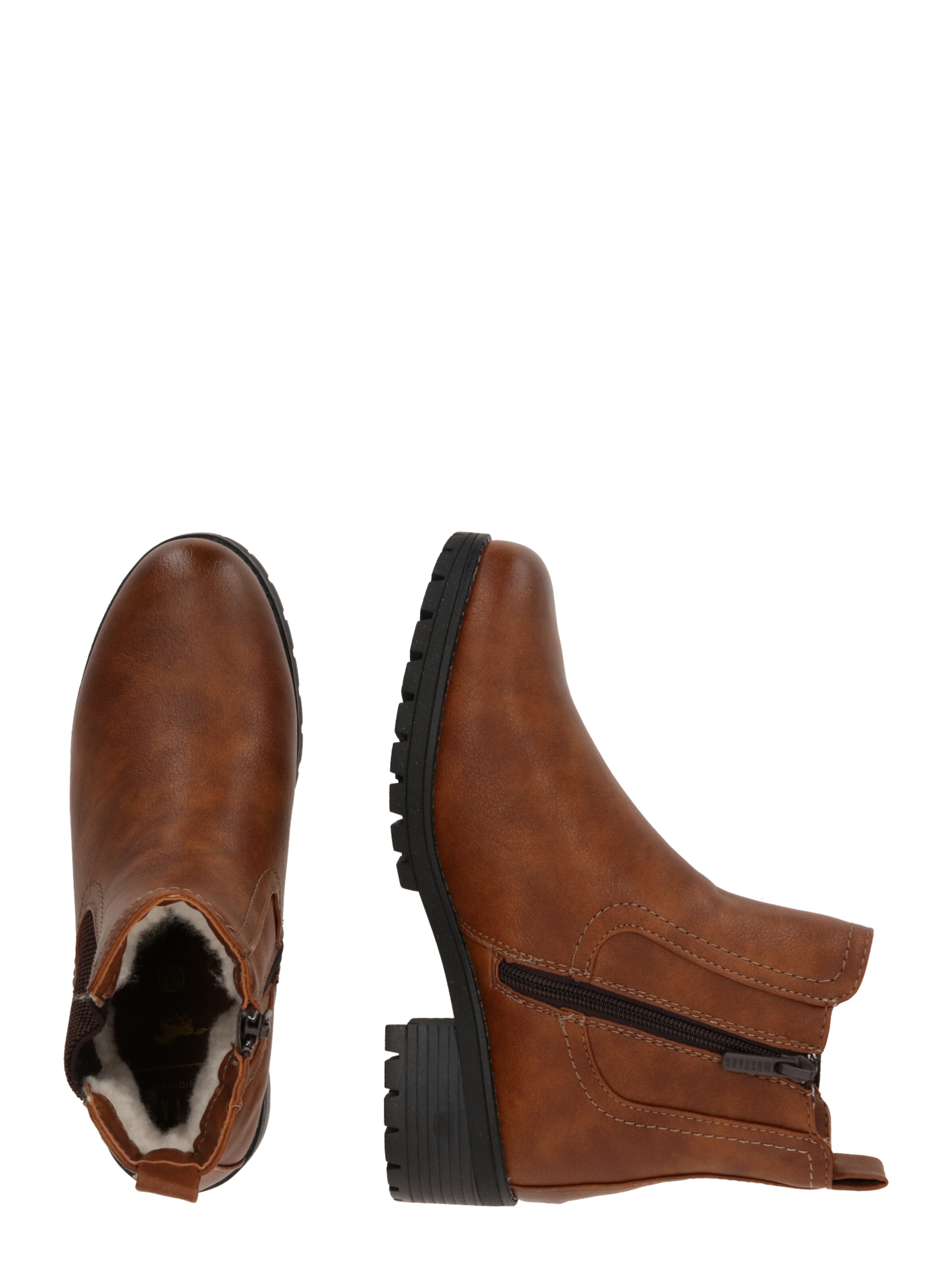 MUSTANG Chelsea csizmák - barna