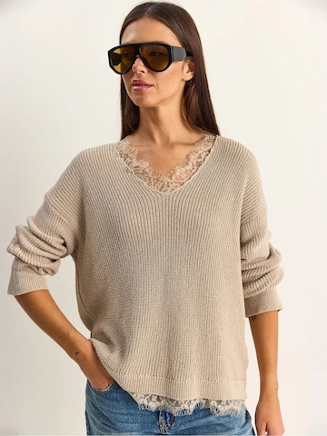 Pullover 'Pullover' di Bianco Lucci in beige